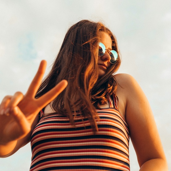 Reformation Tops - Reformation Bodysuit Hampton ruffle strap